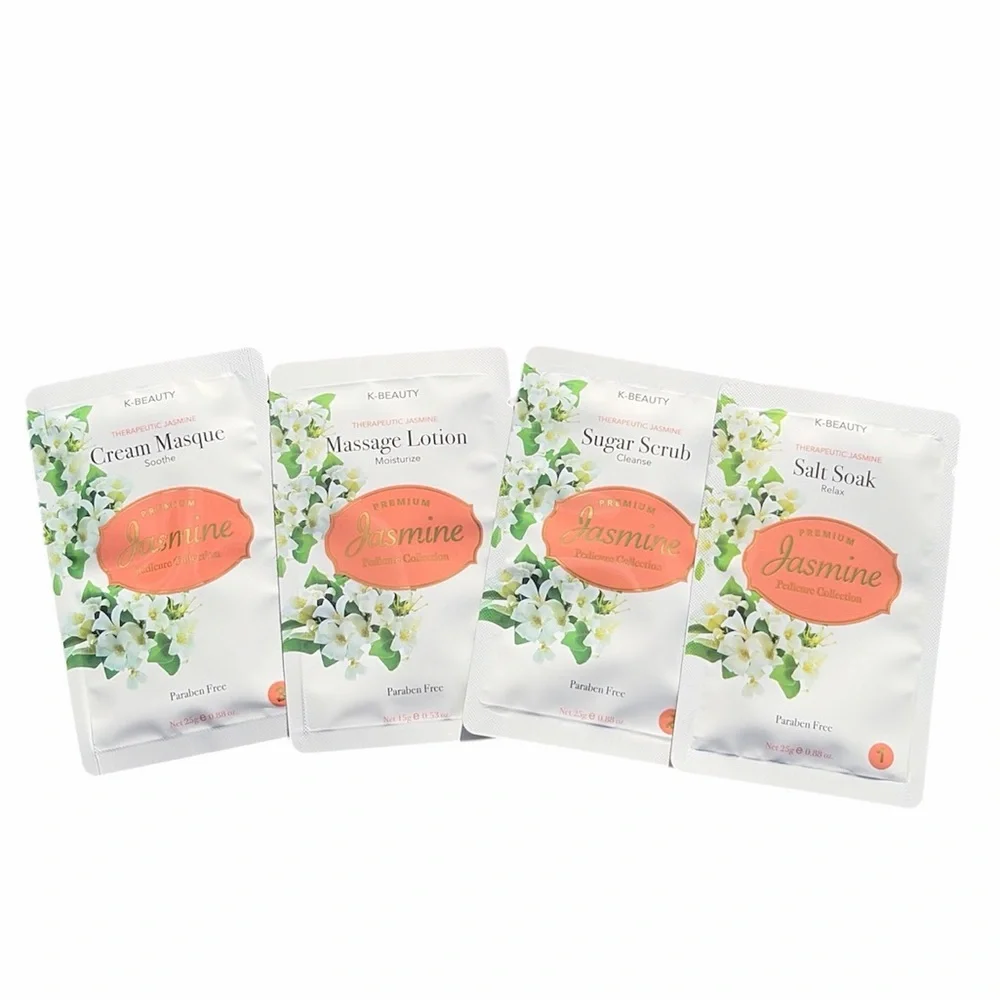 Codi Premium Jasmine 4 Step Pedicure Collection K-Beauty Spa Kit